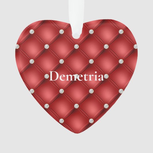 Red Diamond Ornament (Vorderseite)