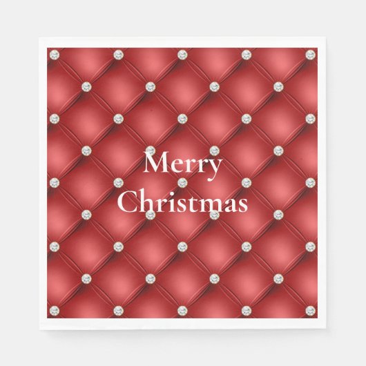 Red Diamond Serviette (Vorderseite)