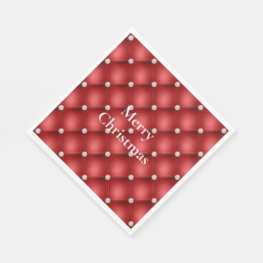 Red Diamond Serviette (Ecke)