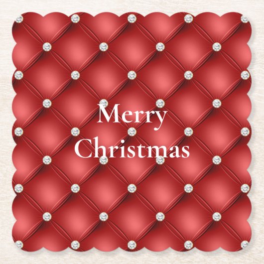 Red Diamond Untersetzer (Vorderseite)