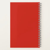 Red Diamonds My Eyes Only Journal Notizblock (Rückseite)