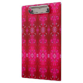 Red Dianthus Ikat 4 Klemmbrett (Links)