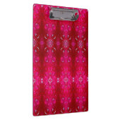 Red Dianthus Ikat 4 Klemmbrett (Rechts)