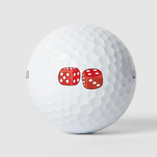Red Dice Golfball (Vorderseite)