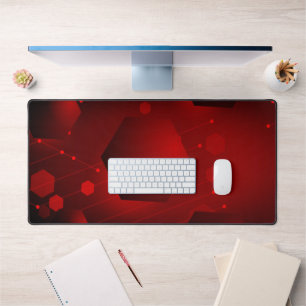Red Digital abstrakt Schreibtischunterlage