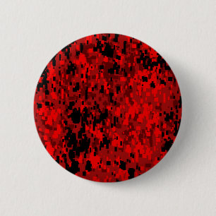 Red Digital Camouflage (AOM Design) Button
