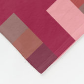 Red Digital Camouflage Fleece Blanket (Ecke)