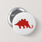 Red Dinosaur Button (Vorne & Hinten)