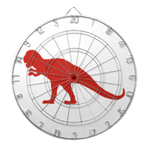Red Dinosaur Dartscheibe