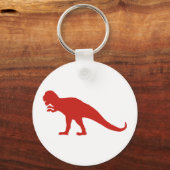 Red Dinosaur Schlüsselanhänger (Vorderseite)