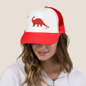 Red Dinosaur Truckerkappe (Beispiel)