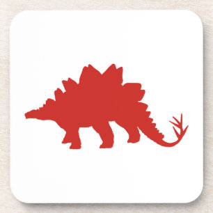 Red Dinosaur Untersetzer