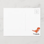 Red Dinosaurier 02/19 Postkarte (Rückseite)