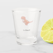 Red Dinosaurier 02/19 Schnapsglas (Rückseite)