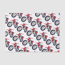 Red Dirt Bike Motorrad benutzerdefinierter Farbhin