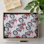 Red Dirt Bike Motorrad benutzerdefinierter Farbhin Seidenpapier (Geschenk)