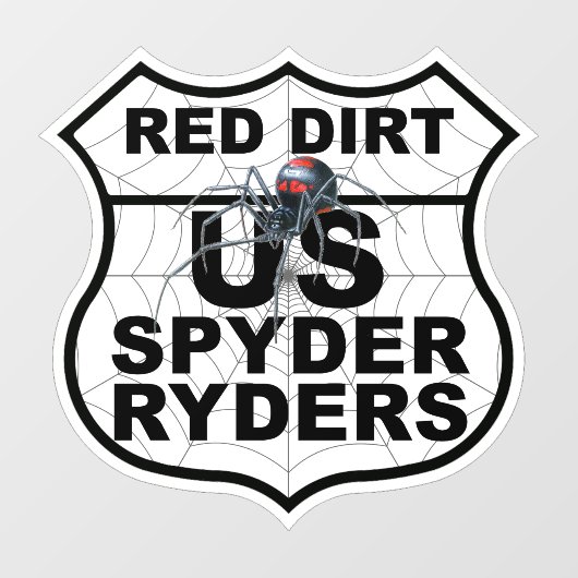 Red Dirt Chapter - Aufkleber Kapitel Logo (Blatt)
