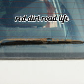Red Dirt Road Life Custom Aufkleber