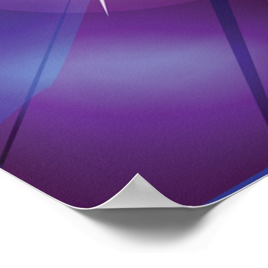 Red Disco Ball Poster (Ecke)