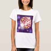 Red Disco Ball T-Shirt (Vorderseite)