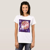 Red Disco Ball T-Shirt (Vorne ganz)