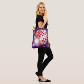 Red Disco Ball Tasche