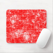 Red Distressed Look Mousepad (Mit Mouse)