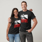 Red Dive Flag Turtle Rescue DIver Scuba Diver T-Shirt (Unisex)