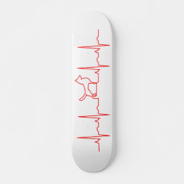 Red Dog Heartbeat Skateboard