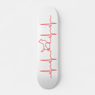 Red Dog Heartbeat Skateboard