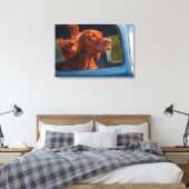 Red Dog Landschaftliche Autofahrt Kunstdrucken Leinwanddruck (Insitu (Schlafzimmer))