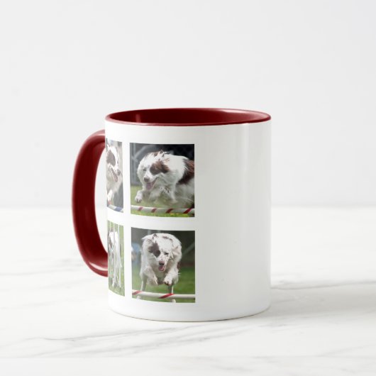 Red Dog Picture Tasse (Vorderseite Links)