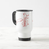 Red Dog Travel Mug Reisebecher (Vorderseite Links)