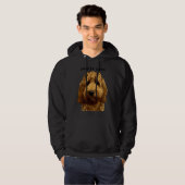 Red Doodle Dog Hoodie (Vorne ganz)
