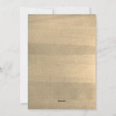 Red Door Christmas Holiday Open House Feiertagskarte (Rückseite)