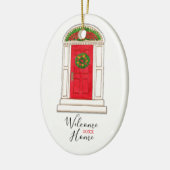 Red Door New Zuhause Keramik Ornament (Links)