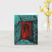 Red Door Note Cards Karte (Gelbe Blume)
