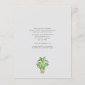 Red Door Wir haben Adressenverschiebung Ankündigun Flyer (Hinten)