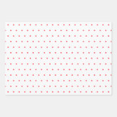 Red Dot and Plaid Christmas Collection Geschenkpapier Set (Vorderseite 2)