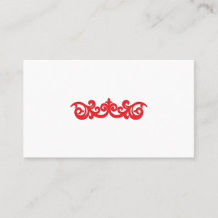 Red dot Design Business Card Visitenkarte