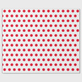 Red Dot Geschenkpapier (Flach)