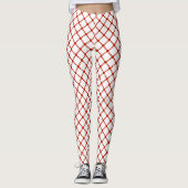 Red Dot Pattern Leggings (Vorderseite)