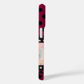 Red Dots Ladybug Case-Mate iPhone Hülle (Rückseite / Rechts)