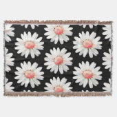 Red Dotted Daisy's Decke (Vorderseite)