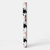 Red Dotted Daisy's iPhone Hülle (Linke Seite)