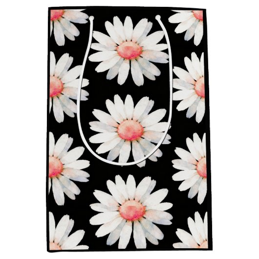 Red Dotted Daisy's Mittlere Geschenktüte (Vorderseite)