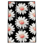 Red Dotted Daisy's Mittlere Geschenktüte (Rückseite)