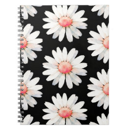 Red Dotted Daisy's Notizblock