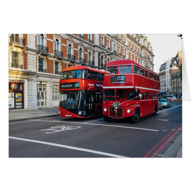 Red Double Decker Buses (Vorderseite (Horizontal))
