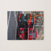 Red Double Decker Buses Puzzle (Horizontal)